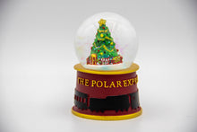 Load image into Gallery viewer, The Polar Express Lighted Snow Globe Tree
