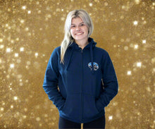Load image into Gallery viewer, The Polar Express Zip Up Hoodie
